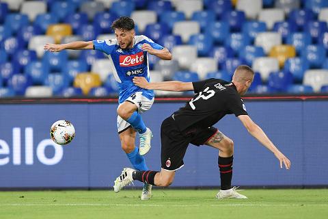 Napoli vs Milán 2-2 Jornada 32 Serie A 2019-2020