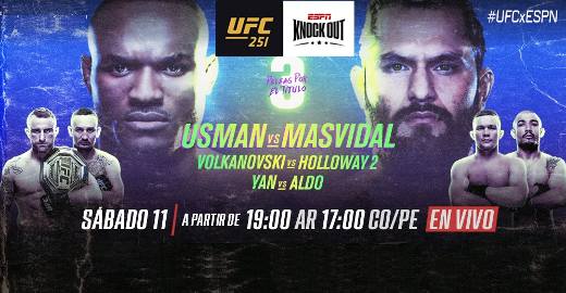 Ufc En Vivo Cartelera Fecha Horario Canal Tv Internet Ppv