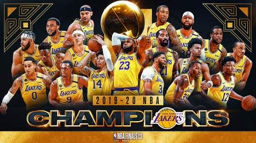 Campeones Los Ángeles Lakers vs Miami Heat 106-90 Juego 6 Final NBA 2020