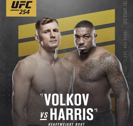 UFC 254: Alexander Volkov vs Walt Harris EN VIVO Cobertura, Resultado, Ganador