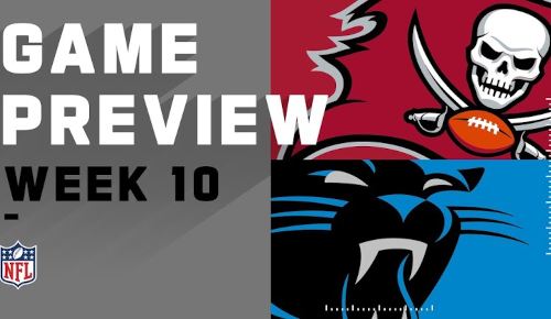 Carolina Panthers vs Tampa Bay Buccaneers