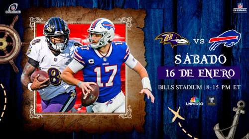 Buffalo Bills vs Baltimore Ravens EN VIVO Hora, Canal, Dónde ver Ronda Divisional NFL 2021