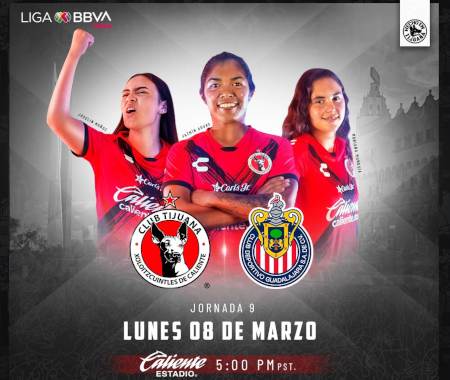 Tijuana vs Chivas EN VIVO Hora, Canal, Dónde ver Jornada 9 Liga MX Femenil Clausura 2021
