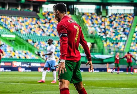 Portugal vs Israel 3-0 Amistoso Fecha FIFA 9 junio 2021