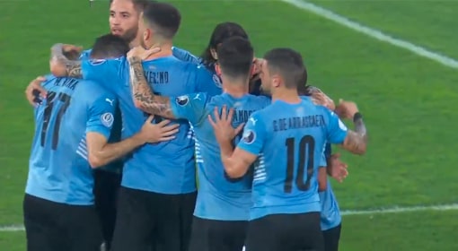 Uruguay vs Paraguay 1-0 Jornada 5 Copa América 2021