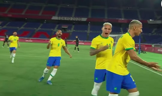 Brasil vs Alemania 3-2 Fútbol Juegos Olímpicos 2021