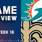 New Orleans Saints vs Miami Dolphins