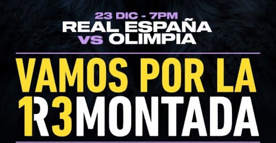 Real España vs Olimpia