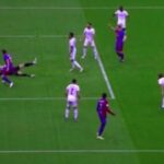Gol de Luuk de Jong Barcelona vs Real Madrid 1-1
