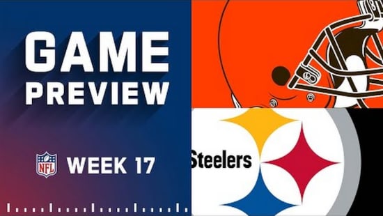 Pittsburgh Steelers vs Cleveland Browns
