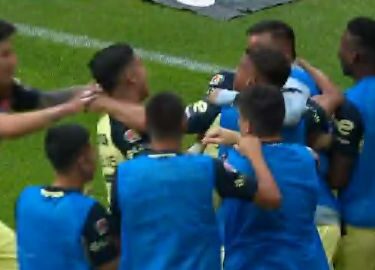 Repetición Gol de Penal Diego Valdés América vs Puebla 2-1