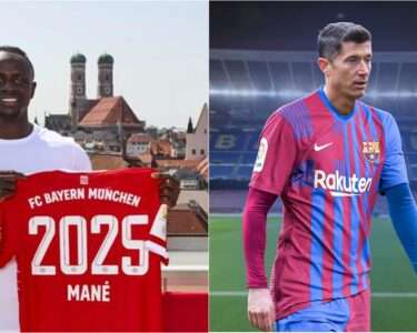 Sadio Mané fue anunciado en el Bayern y habló del fichaje de Lewandowski por Barcelona