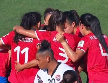 Costa Rica vs Trinidad y Tobago 4-0 Campeonato W Premundial Femenil 2022