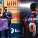 Raphinha hablo del fichaje de Lewandowski por el Barcelona