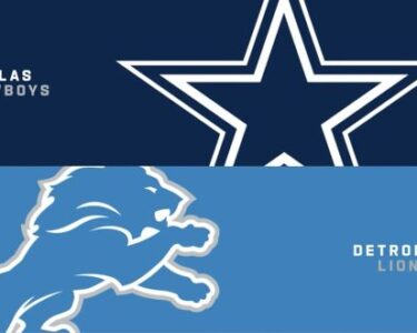 Dallas Cowboys vs Detroit Lions