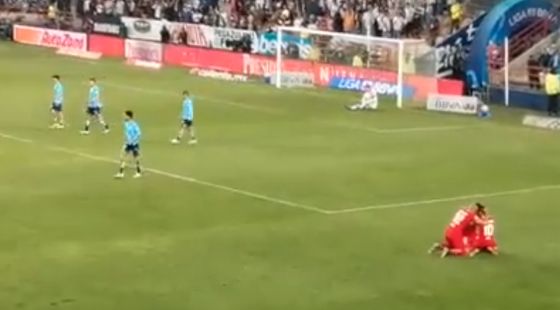 Repetición Gol Dedos López Pachuca vs Toluca 0-1