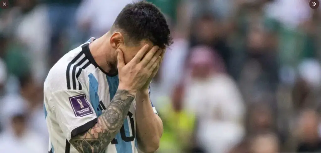 Las palabras de Messi tras el Argentina 1-2 Arabia Saudita