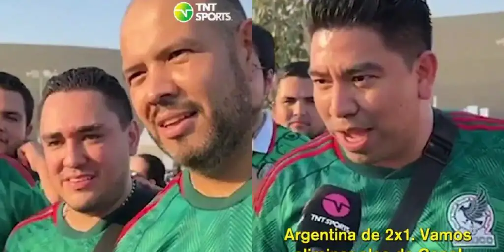 "Vamos a sacar a Argentina del Mundial": aficionados mexicanos