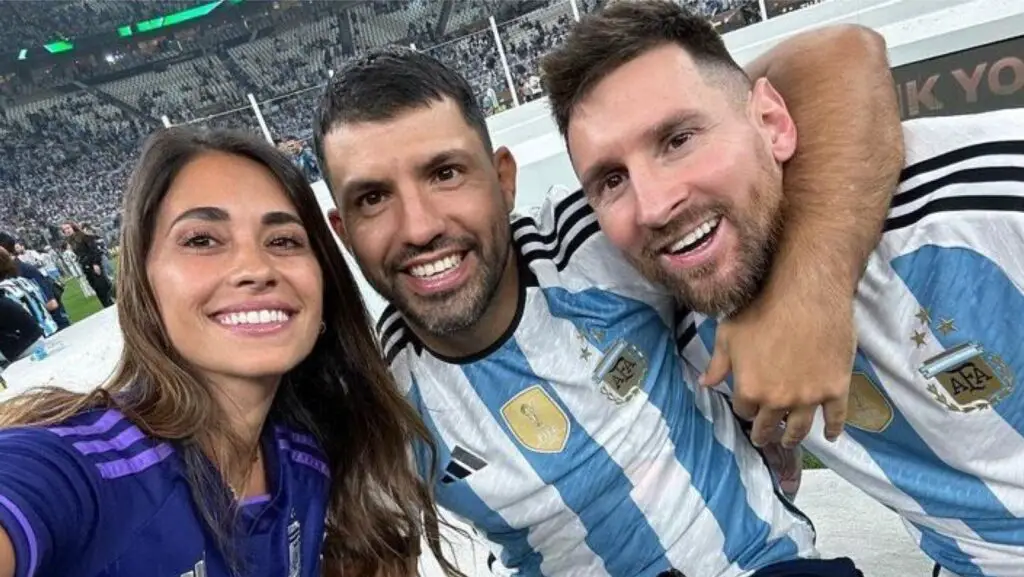 Sergio Agüero explicó la razón por la que celebró el título del Mundial con Argentina