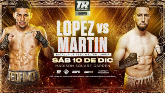 Teófimo López vs Sandor Martín