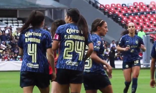 América vs Tijuana 5-0 Liga MX Femenil Clausura 2023