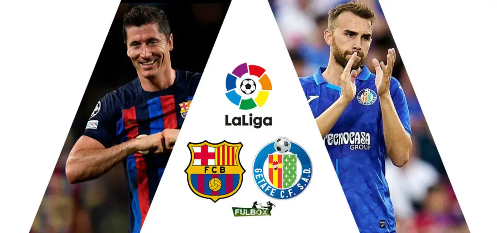 Posibles alineaciones Barcelona vs Getafe LaLiga 2022-23