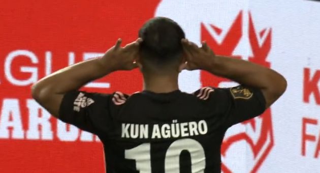 Repetición Gol Kun Agüero Kunisports vs Porcinos FC
